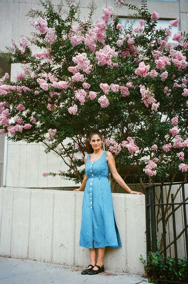 COLORANT SYMPHONY DRESS | INDIGO