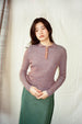 COLORANT RHYTHM SWEATER | TWO TONE KNIT