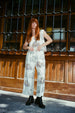 COLORANT X PO-EM | COTTON SILK TANK BLOUSE | RELIC PRINT