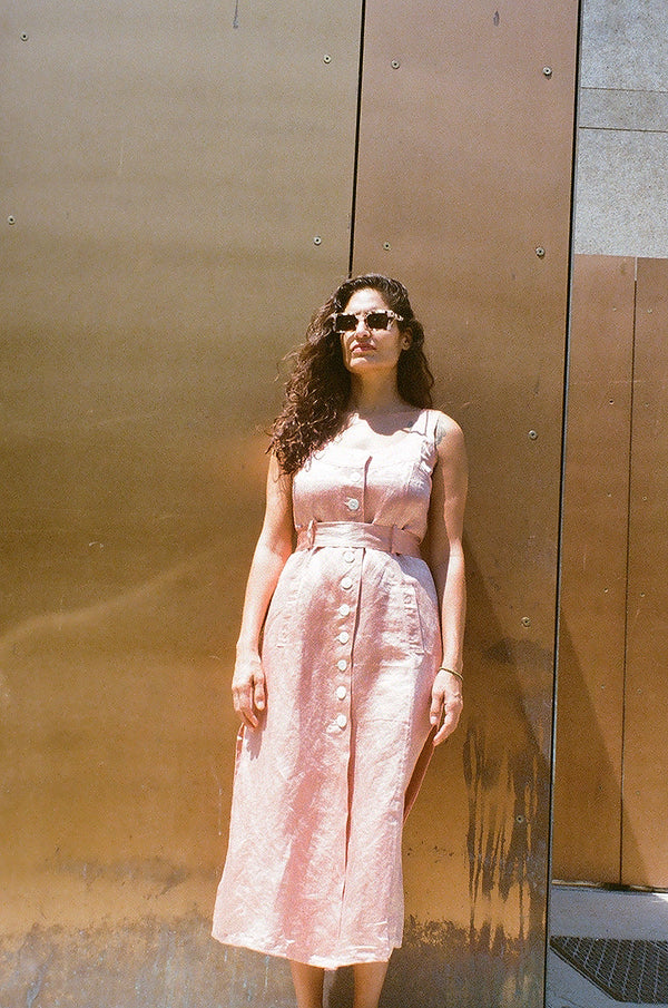 COLORANT SYMPHONY DRESS | GUAVA