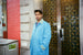 COLORANT GROVER COAT | INDIGO & MEADOW