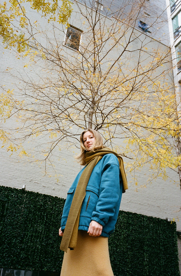 COLORANT REVERSIBLE UNISON JACKET  | INDIGO / DARK OLIVE