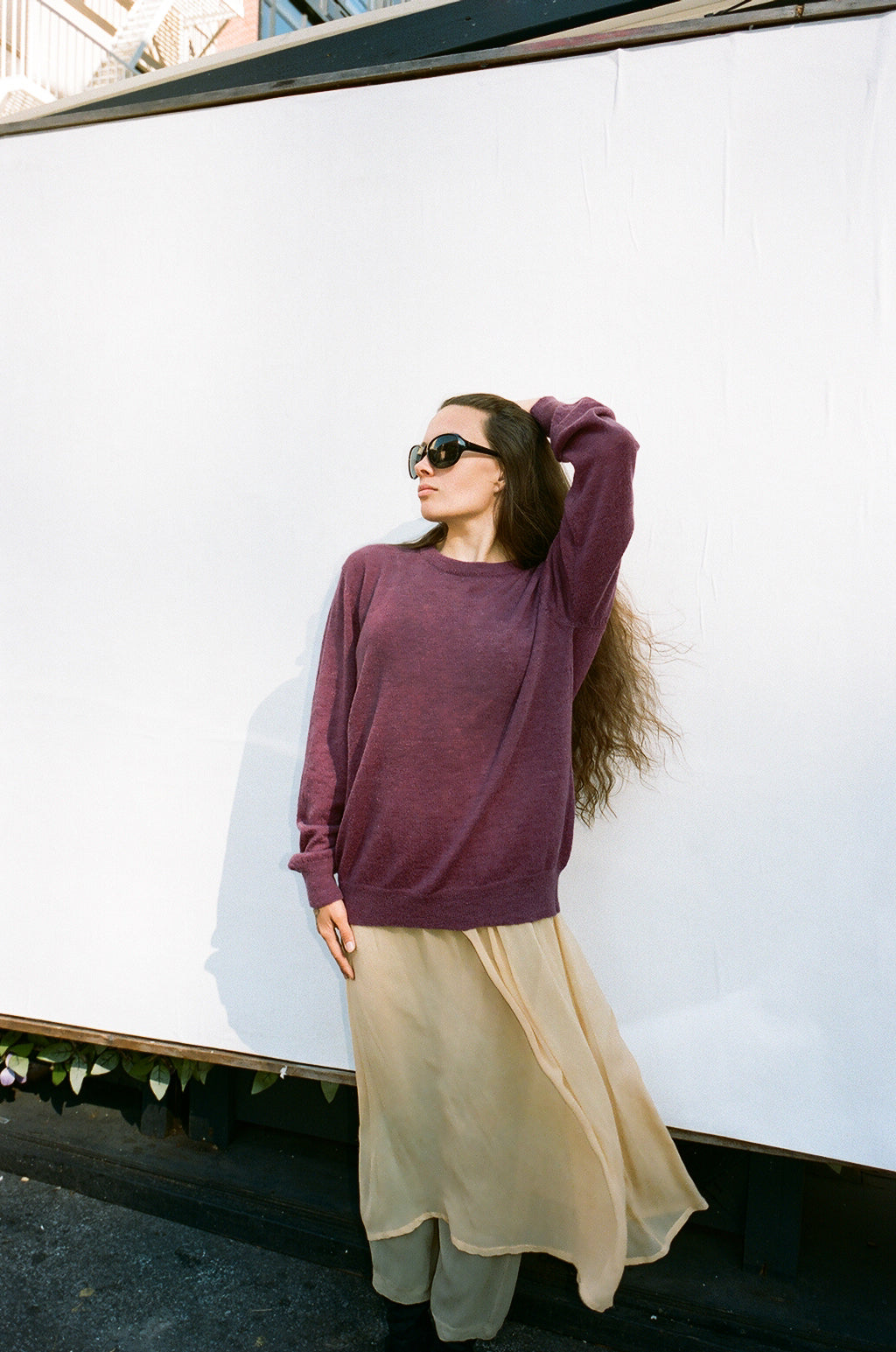 COLORANT MEZZO CREW | VIOLET