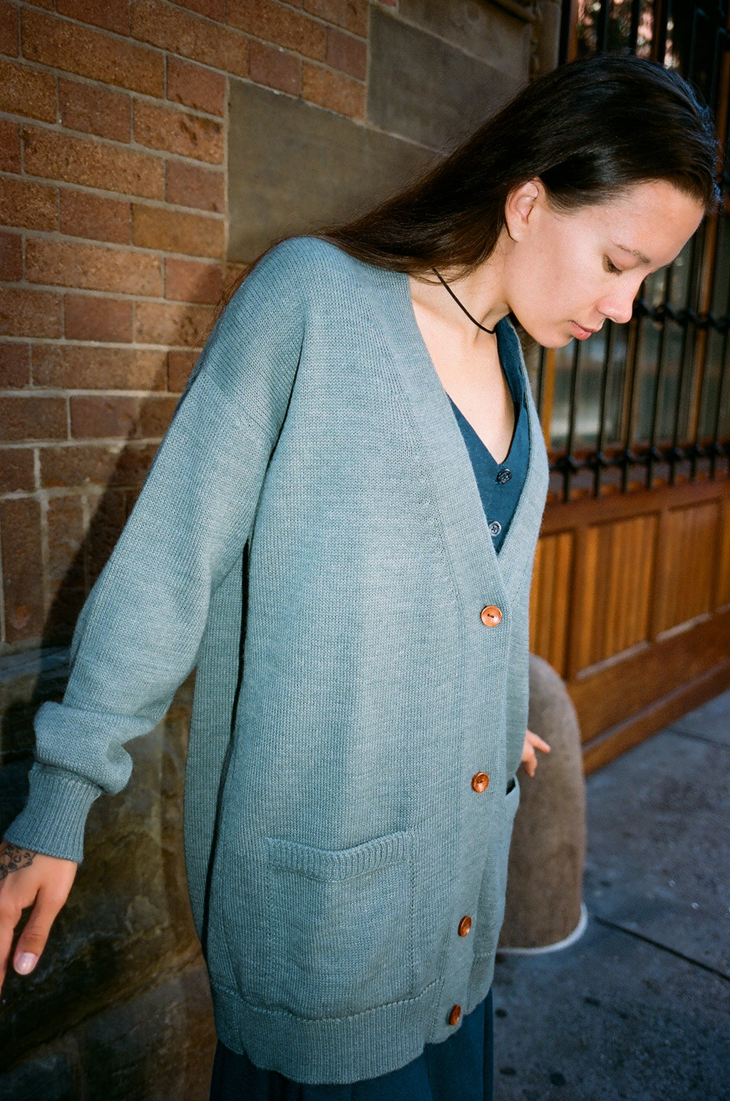 COLORANT ALLEGRA CARDIGAN | MIST