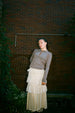 COLORANT RHYTHM SWEATER | TWO TONE KNIT