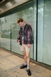 COLORANT REVERSIBLE TWILT JACKET  | LOGWOOD