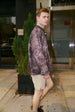 COLORANT REVERSIBLE TWILT JACKET  | LOGWOOD