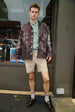 COLORANT REVERSIBLE TWILT JACKET  | LOGWOOD