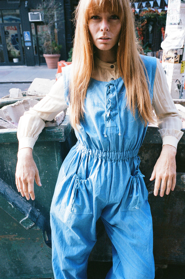 COLORANT CHESKA JUMPSUIT | INDIGO