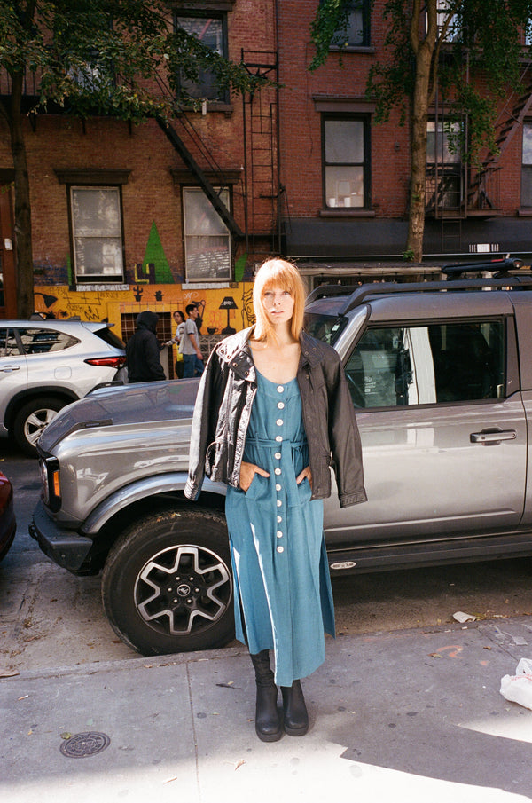 COLORANT SYMPHONY DRESS | INDIGO