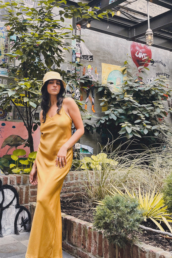 COLORANT ODIN DRESS | SAFFRON