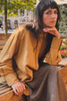 COLORANT CLAUDINE SHIRT  | SAFFRON