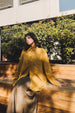 COLORANT CLAUDINE SHIRT  | SAFFRON