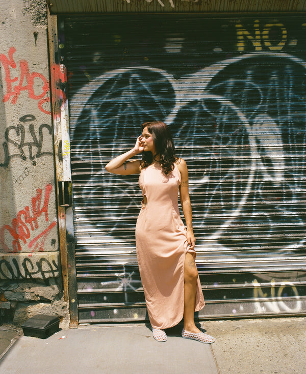 COLORANT ANTONIA DRESS | GUAVA
