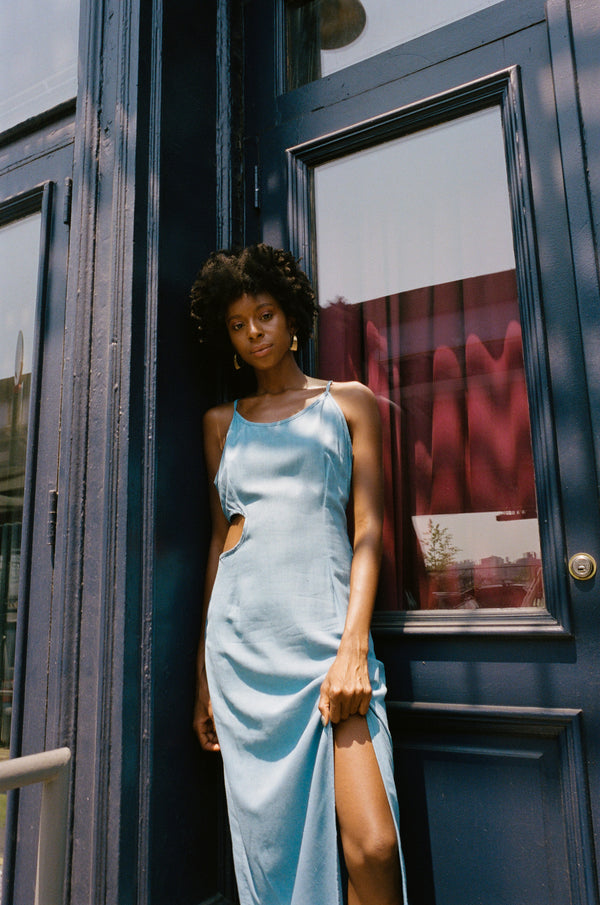 COLORANT ANTONIA DRESS | INDIGO