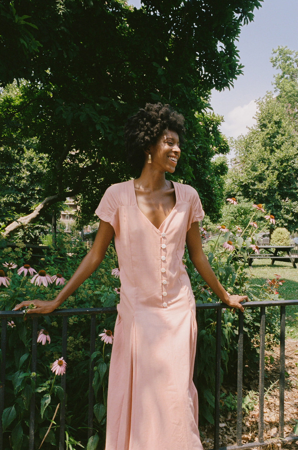 COLORANT TEMPO DRESS  | GUAVA