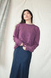 COLORANT MEZZO CREW | VIOLET