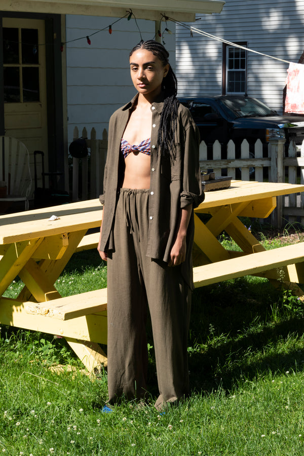 COLORANT LOLANI PANTS | EARTH